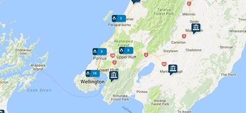 ANZ Branches - Wellington