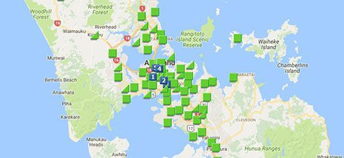 Kiwibank Branches ATMs - Auckland
