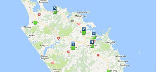 Kiwibank Branches ATMs - Northland