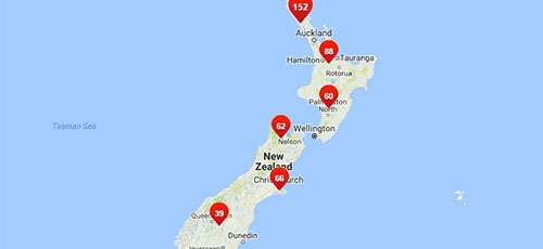 Locate Westpac ATMs in New Zealand