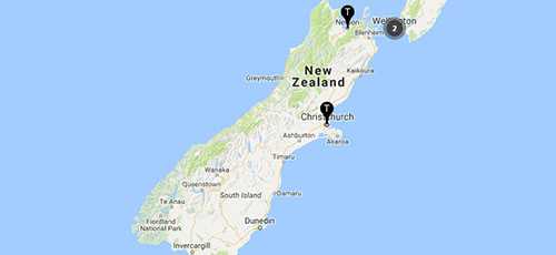 TSB Branches - South Island